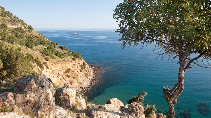 Walking in the Akamas region, Cyprus