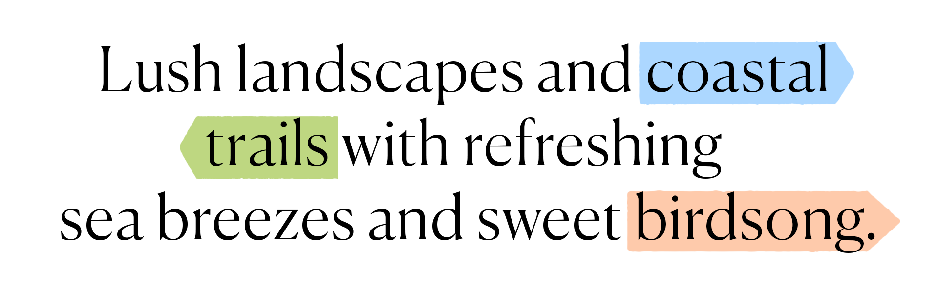 Branded text: Spring on Gozo – Colour and Calm