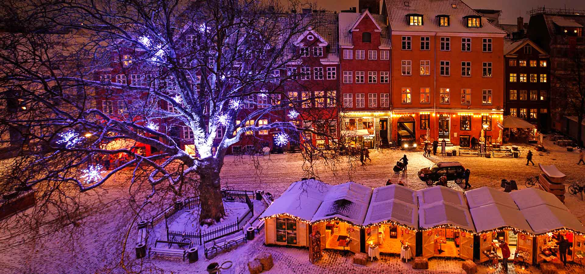 Map Of Copenhagen Christmas Markets