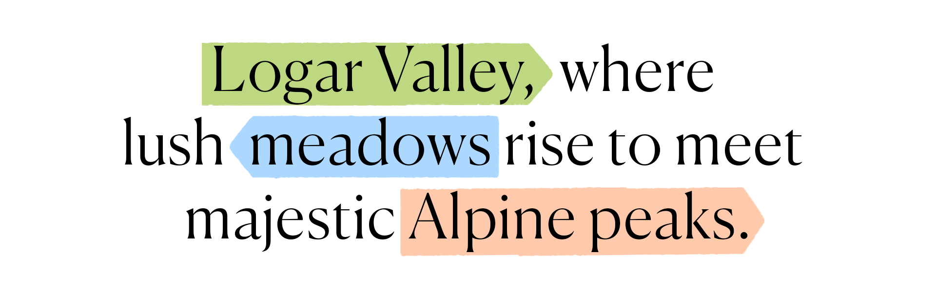 Branded text: Logar Valley