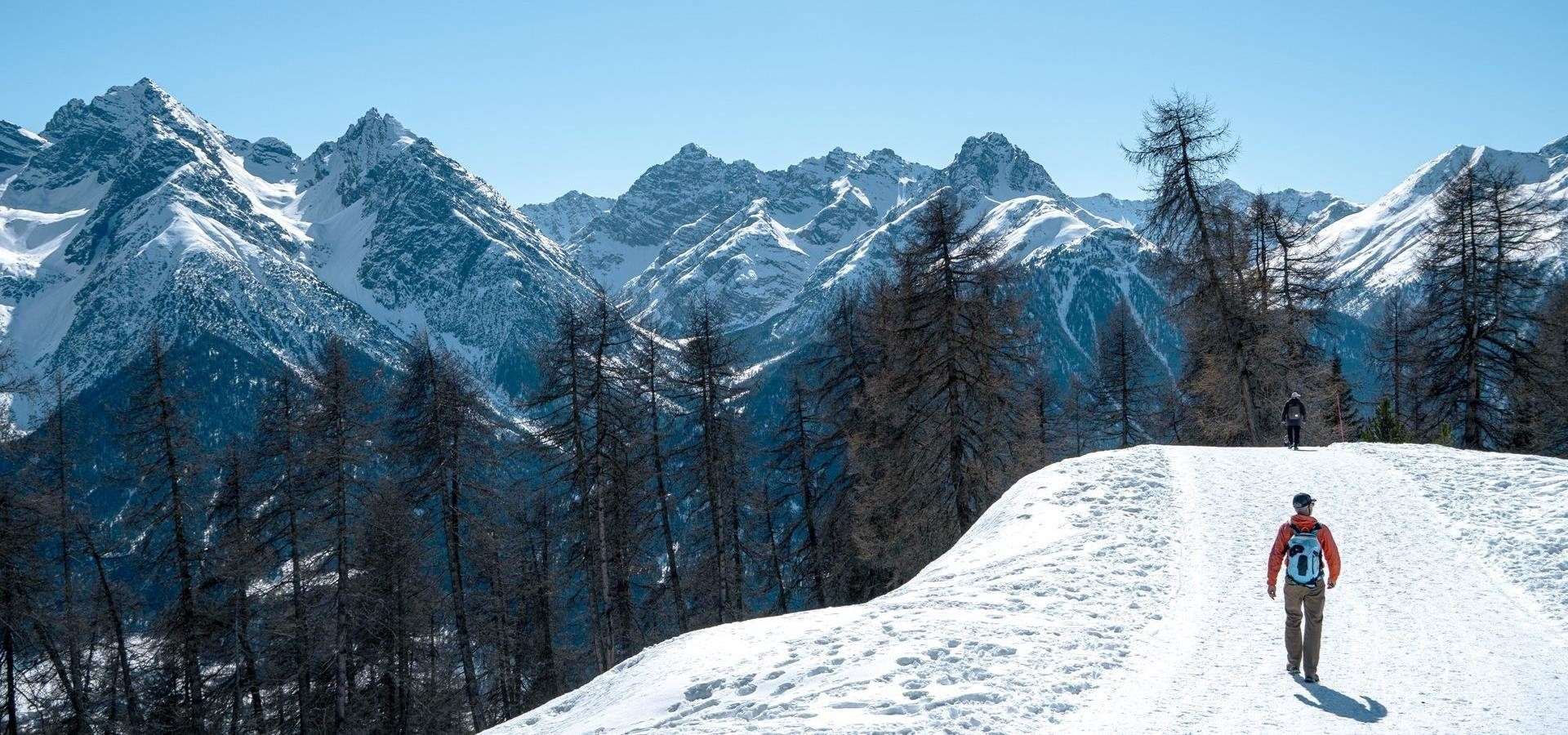 Winter walking Engadine